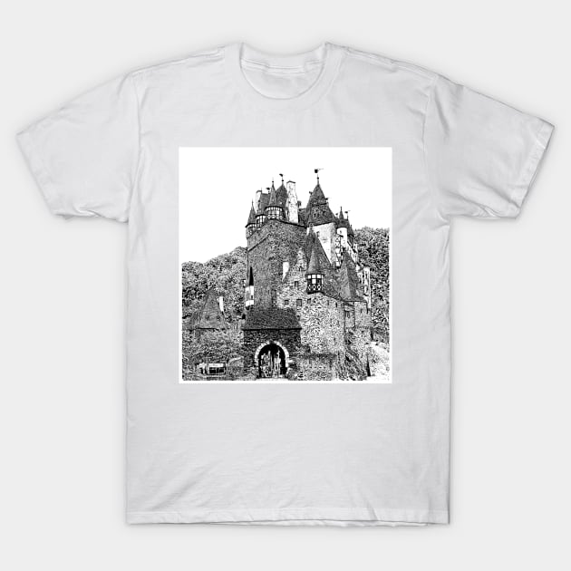 The Castle T-Shirt by Frajtgorski